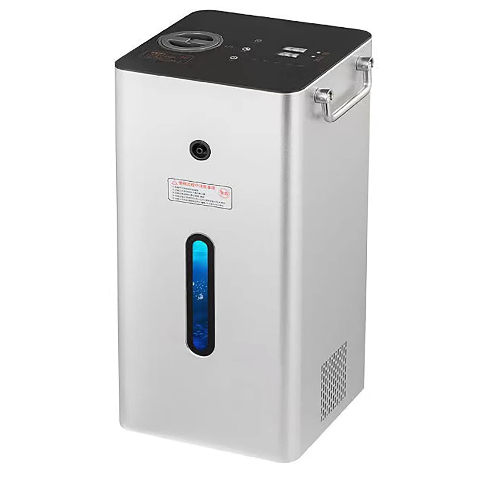 Hydrogen Inhalation Machine 600 H+300 O(900) ml/min, 99.99% High Purity H2 Inhaler, 4 Hours Continuous H2 Supply, 5 Intelligent Detection Systems, SPE/PEM Technology(Color:single suction)