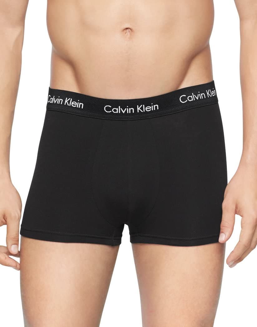 Calvin Klein Men's Cotton Stretch Multipack Low Rise Trunks (Pack of 3)