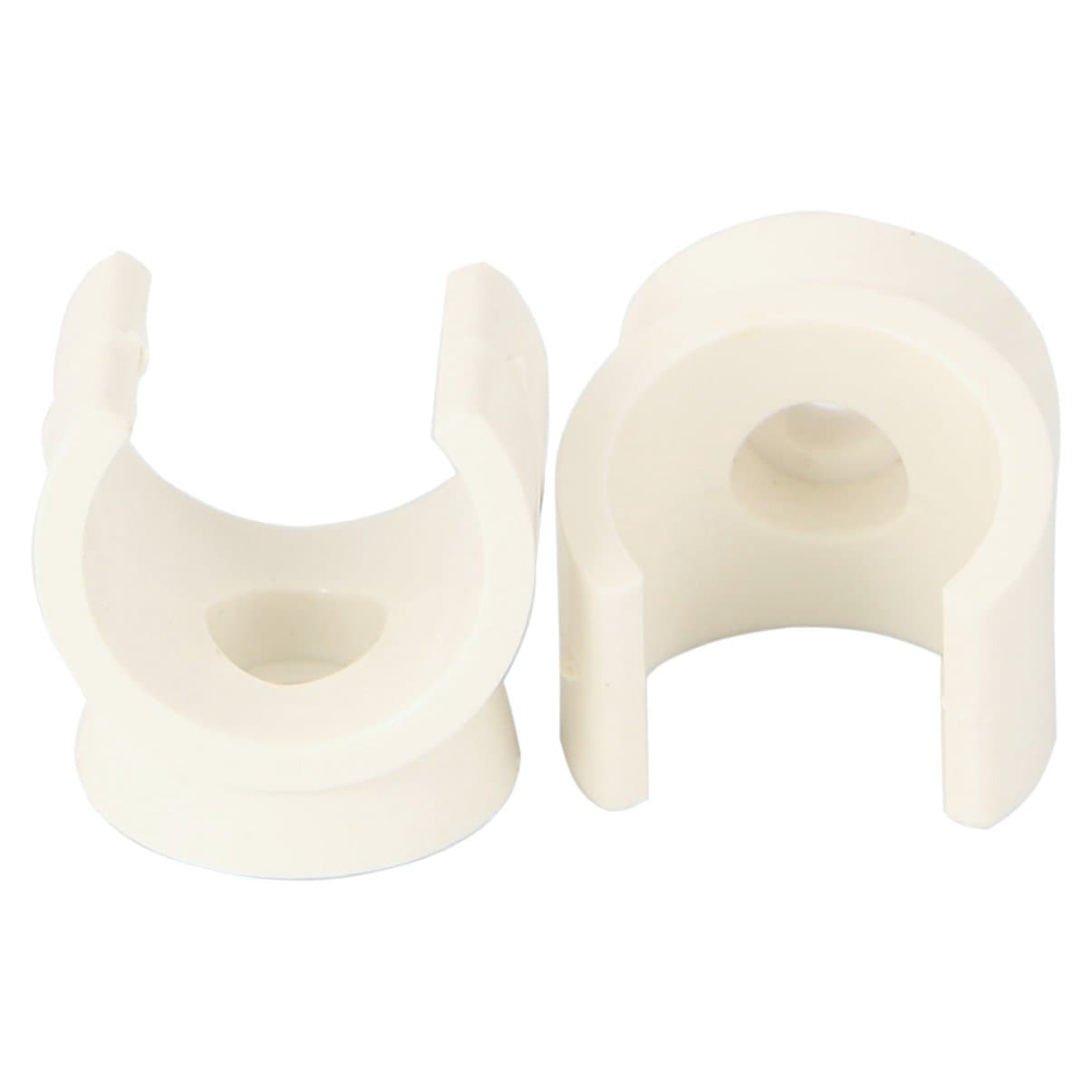 1/2-Inch U-Hook PEX Pipe Holder Talon Clamps 16mm O.D. Pipe Support 10-Pack White