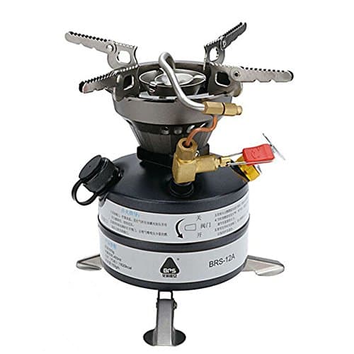 BRS-12A One-Piece Multi-Fuel Camp Stoves for Cookout BBQ Camping Fishing Picnic 2-3 Field Operations