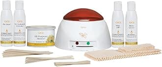 Wax Warmer Hair Removal Kit – Professional Waxing Kit Women with Hard Wax, Pre & Post Applicators for Face, Body, Arms, and Legs, At-Home & Salon Use