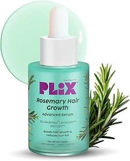 Rosemary Hair Growth Serum with 3% Redensyl, 4% AnaGain, 3% Baicapil, 30 ml | Stimulates Hair Growth, Increase Hair Density & Thickens Hair | For Men & Women