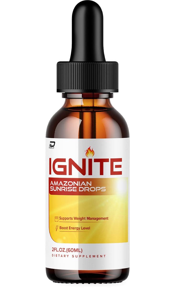 Ignite Amazonian Sunrise Drops - Ignite Sunrise Drops Liquid Supplement, Ignite Drops Advanced Daily Health Support Supplement, Ignite Drops Reviews (1 Pack - 1 Month Supply)