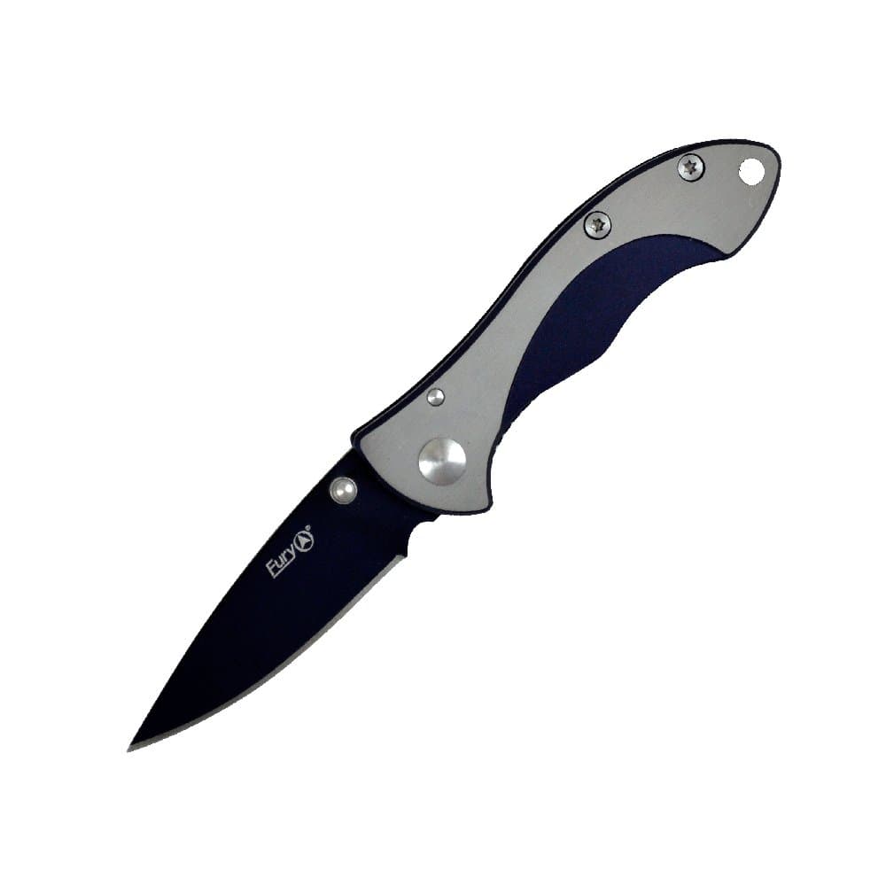 Fury Tactical 52099 Surfer Folding Knife, Blue