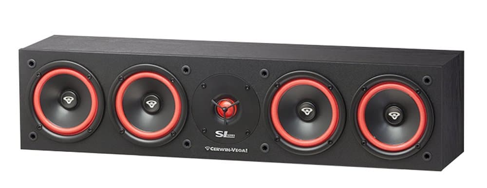 Cerwin Vega Mobile CV SL Series Quad 5.25" 2-Way Center Channel Speaker - SL45C