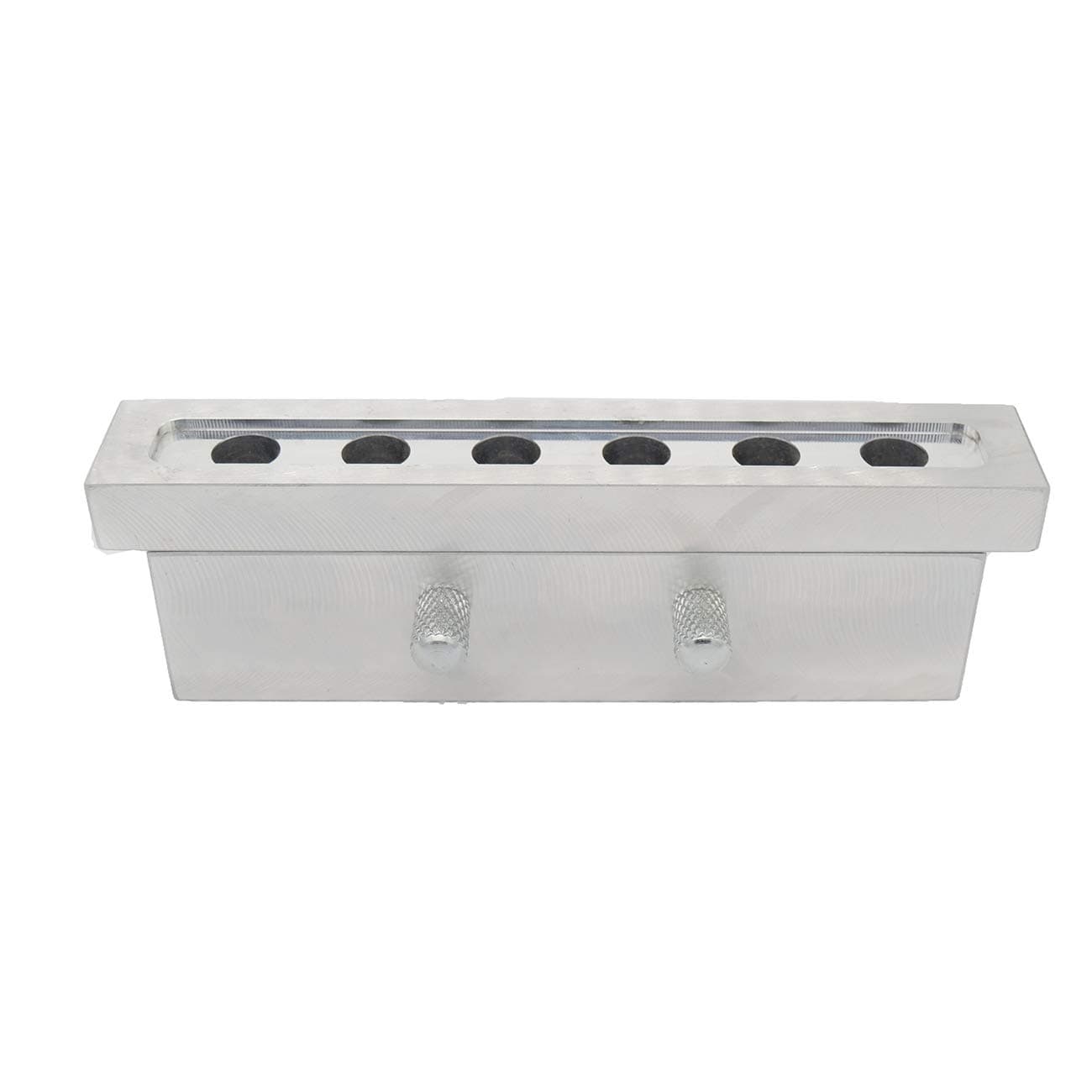 6 Cavities Lipstick Mold Lip Gloss Balm Fill Cosmetics Making Mould Aluminum Waterdrop Making Mold Lipsticks Mold Makeup Mould DIY Lipsticks Maker Molding Tool