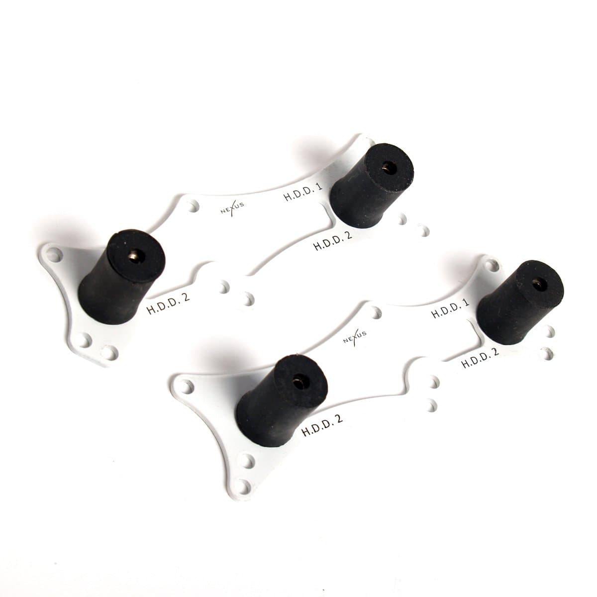 Nexus DoubleTwin HDD Noise Reduction Vibration Absorber for 3.5" HDD (2 Pieces), White DoubleTwin