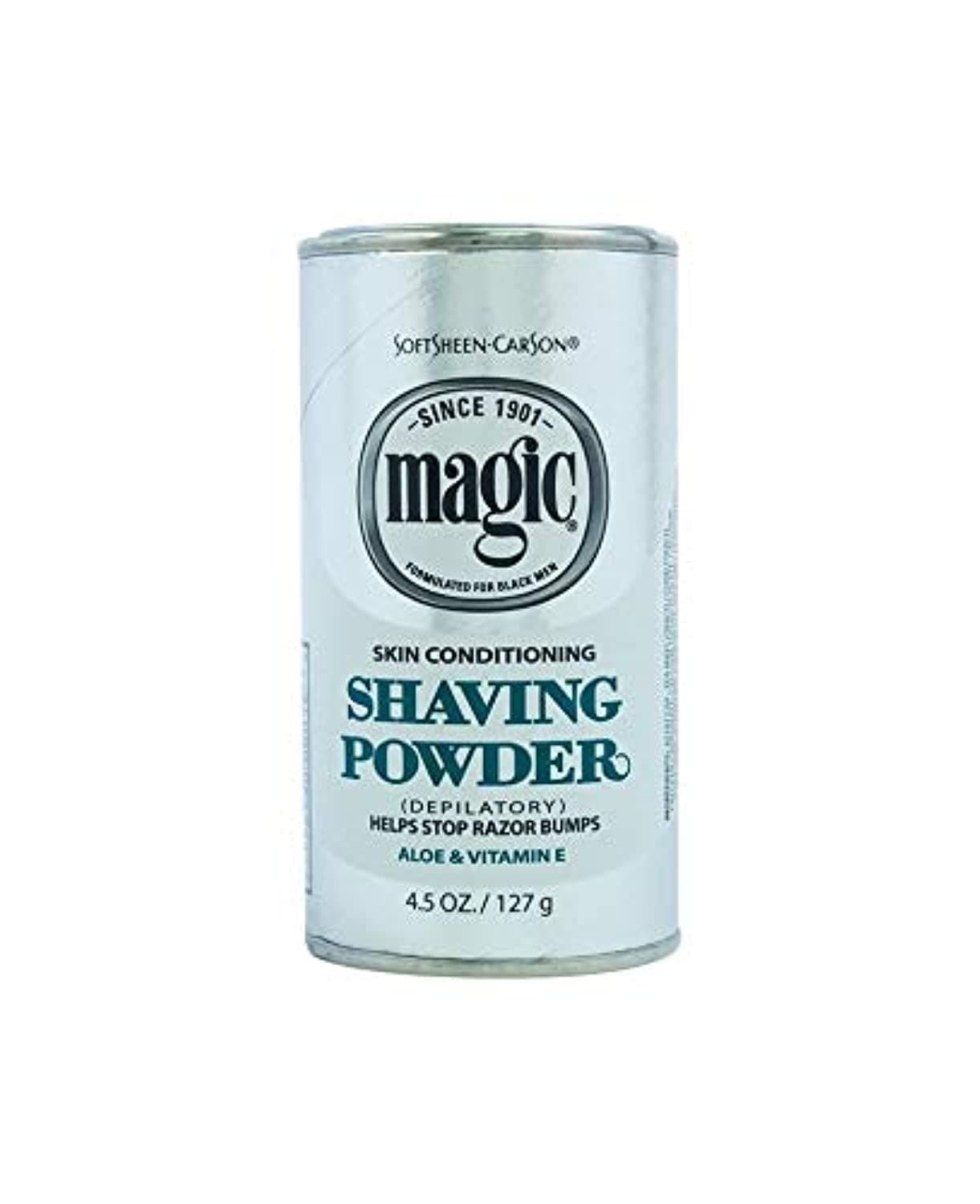 SoftSheen CARSON PRODUCTS CO. Platinum Magic Shave Powder (4.5oz, Multi)