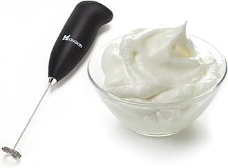 Electric Milk Frother Mixer Electric Handheld Stainles Steel Whisk Coffee Frother Electric Frother for Milk Handheld Frother Drink Mixer for Latte, Hot Chocolate