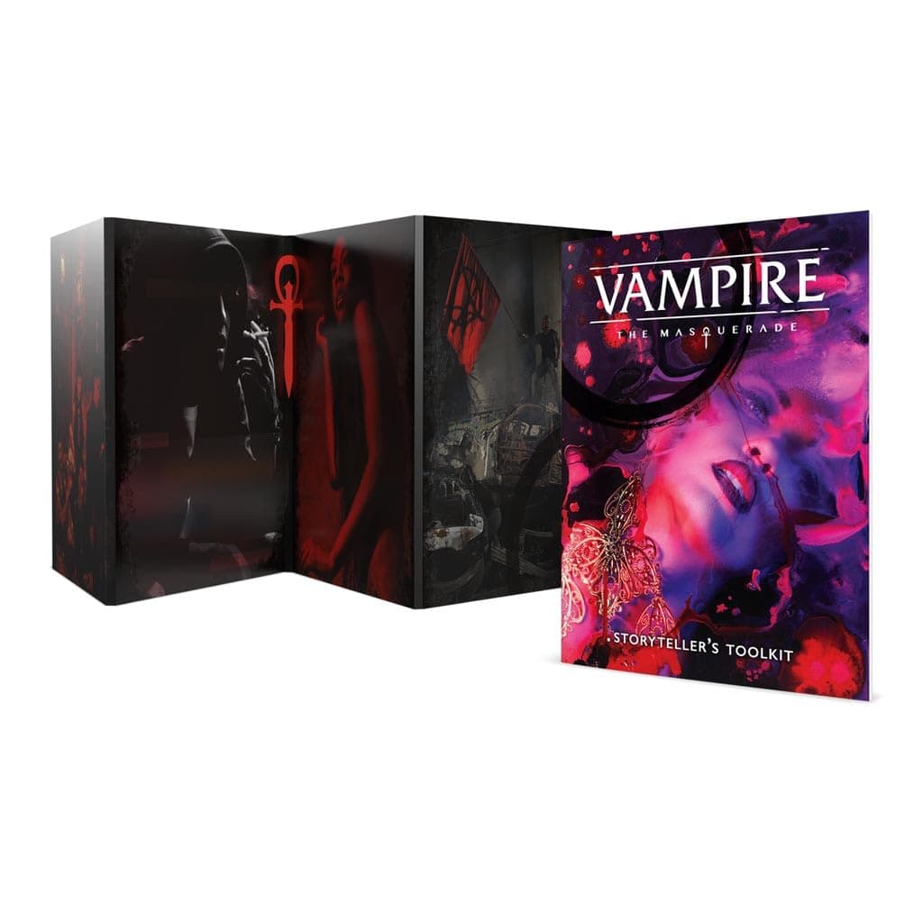 Vampire The Masquerade 5th Edition: Storyteller’s Screen & Toolkit | Roleplaying Game Accessory | Ages 18+