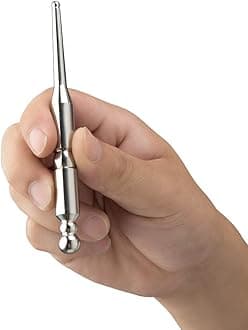 FeelFree Sport Stainless Steel Manual Acupressure Pen-Trigger Point Massage Tool-Reflexology Pressure Point Massager Tool for Relaxing Deep Tissue (S)