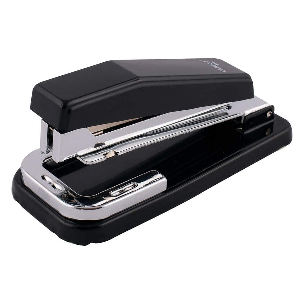 D.RECT Rotary Stapler 30 Sheet - Small Desktop Stapler, Perfect for Office or Home, Black