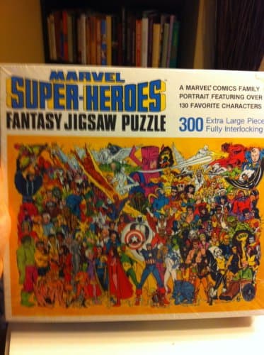 Marvel Super-Heroes Fantasy Jigsaw Puzzle 300 Extra Large Pieces