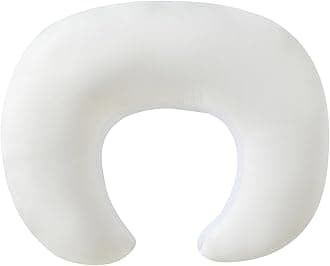 Extra Large Nursing Pillow and Positioner, Breastfeeding, Bottle Feeding, Baby Sitting Support, Tummy Time Support for Baby Boys and Girls, Propping Baby Pillow (Naked Pillow)