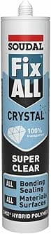 Soudal Fix All Crystal 290ml Super Clear