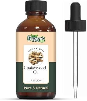Organic Zing Guaiacwood (Bulnesia Sarmientoi) Oil | Pure & Natural Essential Oil for Skincare, Aroma and Diffusers- 30ml/1.01fl oz