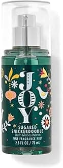 Bath and Body Works Joy Sugared Snickerdoodle Fine Fragrance Mist Travel Size Mini Purse Spray 2.5 Ounce (Sugared Snickerdoodle), 2.50 Fl Oz (Pack of 1), 2.5 fluid_ounces