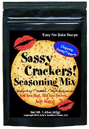 Sassy Crackers Seasoning Mix Sweet Chipotle 4 Pack