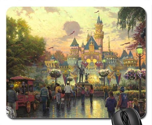 Disneyland 50th Anniversary Mouse Pad, Mousepad (Amusement Parks Mouse Pad)