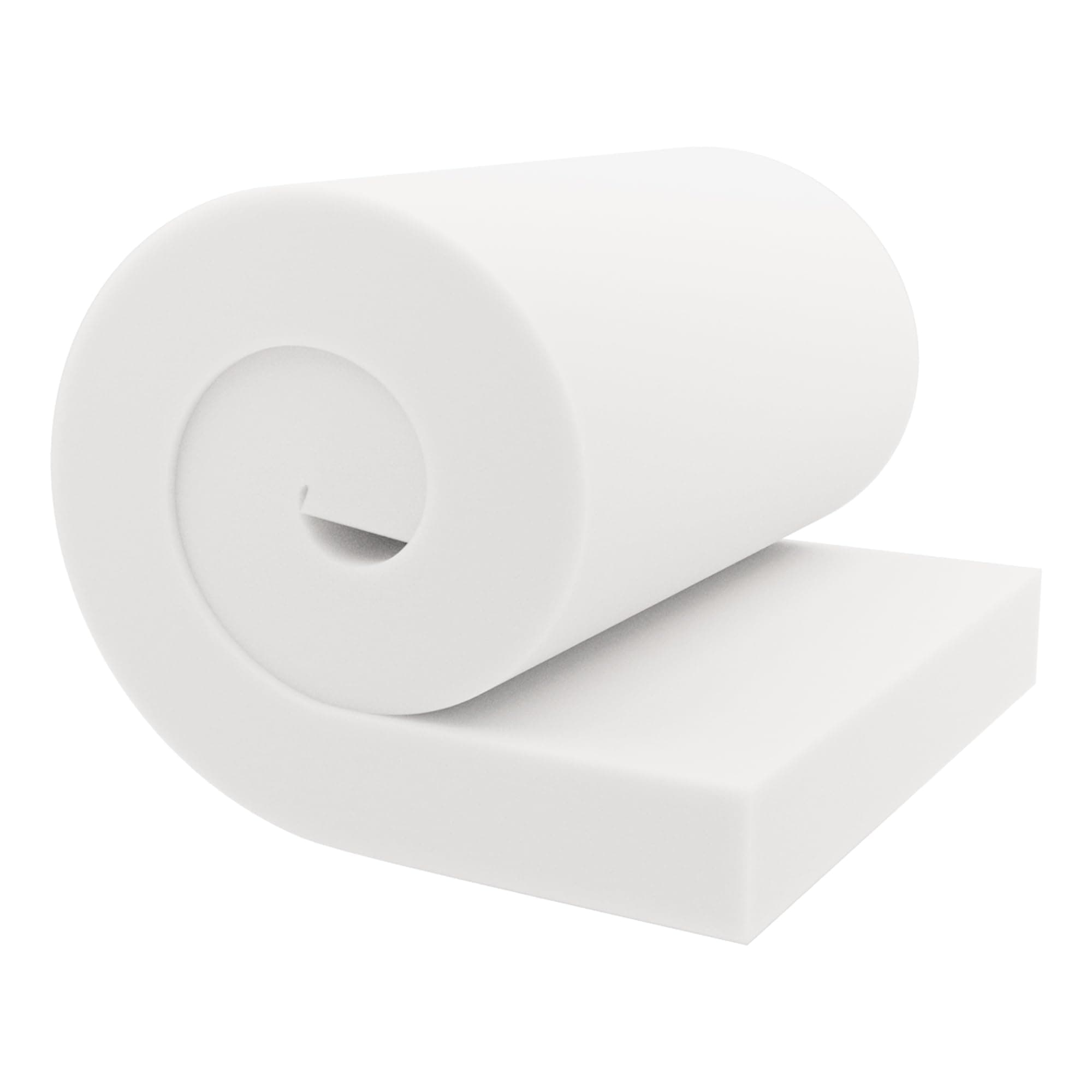 GoTo Foam 5" Height x 24" Width x 72" Length 36ILD (Semi-Firm) Upholstery Cushion Made in USA