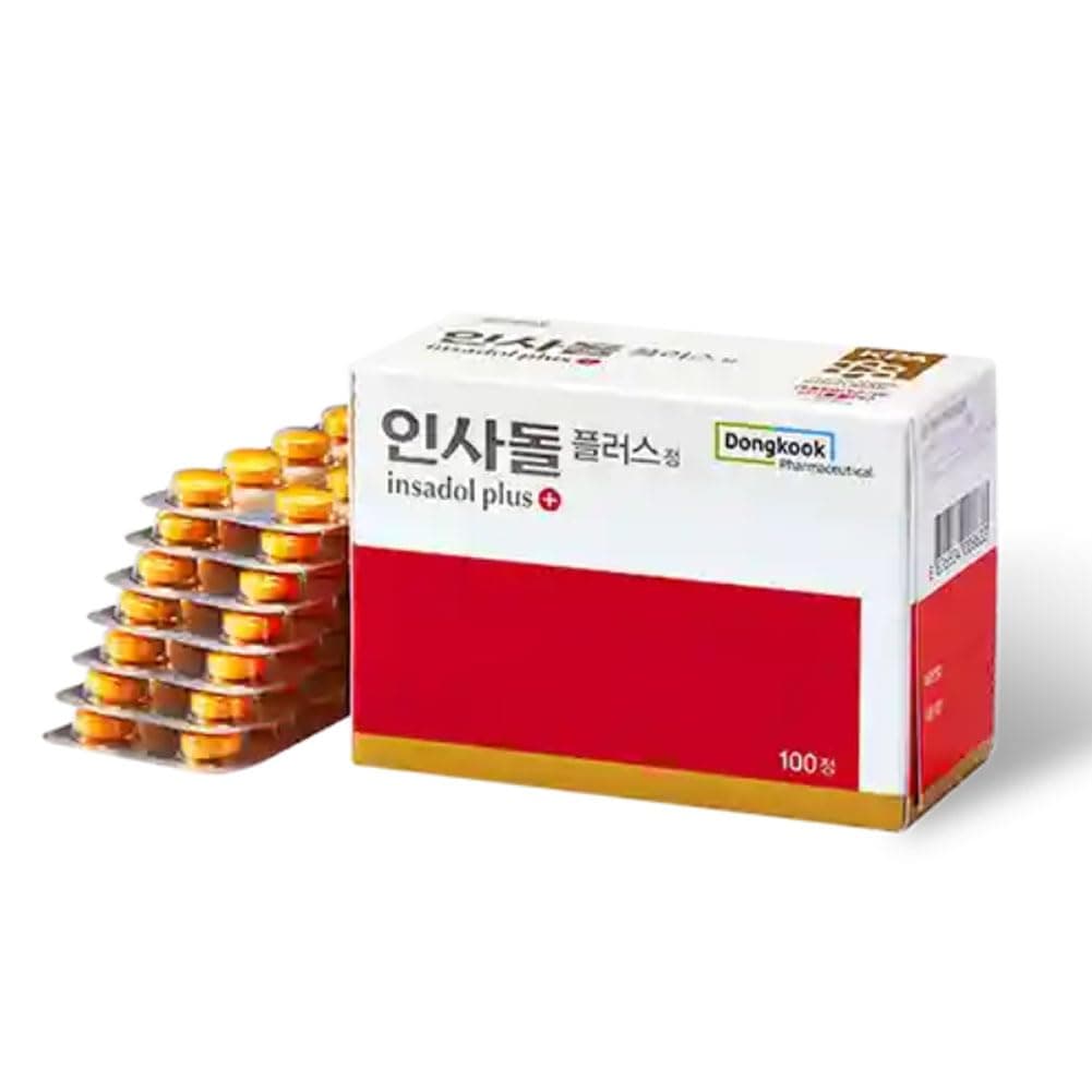 Insadol Plus- for Healthy Gum and Tooth -100 Tablets