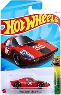 Porsche 904 Carrera GTS HW Exotics for Ages 3 and Up (Red)