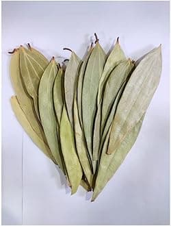 Vishvanetre Bay Leaf Whole Tej Patta Dried Bay Leaves Indian Spices (50 GR)