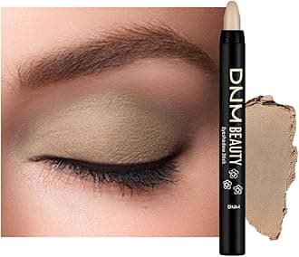 evpct Nude Matte Cream Eye Shadow Sticks Brightener Pencils for Women, Nude Silky Eyeshadow Applicator Stick Pen Waterproof Long Lasting, Blendable Crease-Proof Stick Eyeshadow Matte Eye Makeup 78