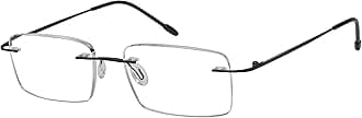Eyekepper Frameless Reading Glasses for Men Reading - Rectangle Rimless Reader Eyeglasses Black +3.00