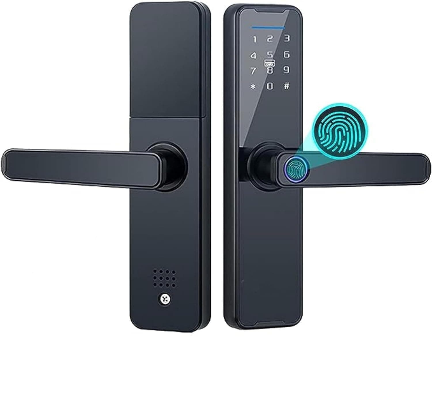 BREAKODE™ Smart Door Lock, Keyless Entry Door Lock, Built-in WiFi Deadbolt, Smart Door Lock, No Bridge Required, Easy Installation, Touchscreen Keypad, App Remote Controls