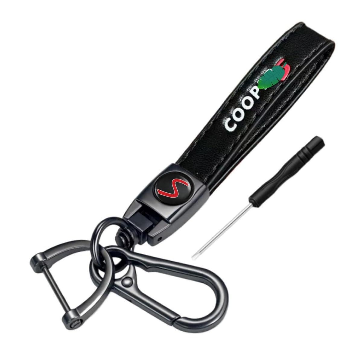 Car premium leather Keychain keyring key accessories