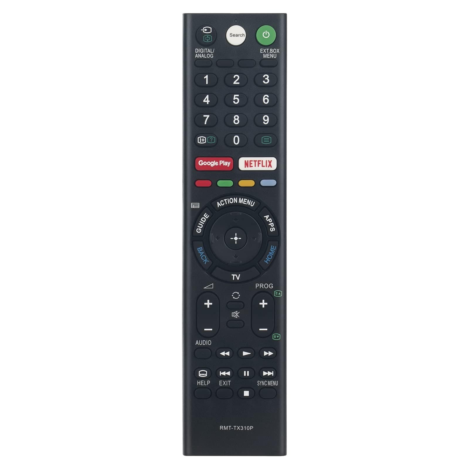 Elterazone New Replacement Remote Control, Remote Control Fit, Universal Remote Control Compatible with Sony TV KD-55X8000G KD-49X8000G KD-43X8000G KD-65X8077G KD-55X8077G KD-65X7500F KD-55X7500F