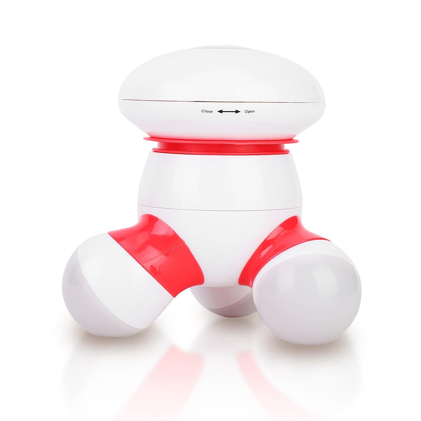 Mini Massager, Portable Back Massager Cordless Handheld Electric Vibrating Deep Tissue Percussion Body Massage with LED Light for Back, Neck, Hand, Shoulder, and Full Body Pain Relief