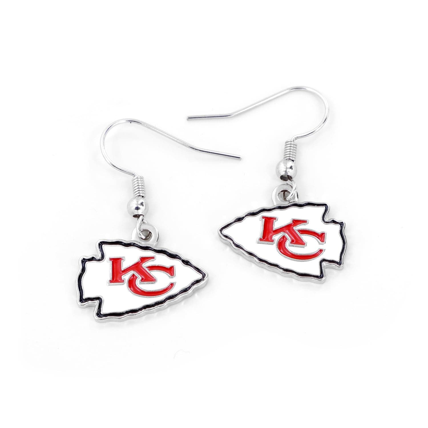 NFL womens NFL Logo Dangler Earrings