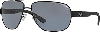 Mens AX2012S Rectangular Sunglasses