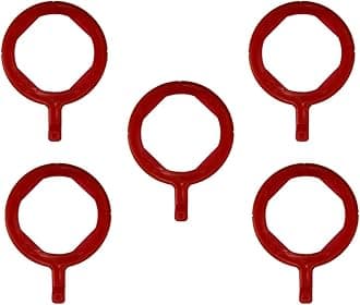 X-Ray Positioning Aiming Ring, Autoclavable, Bite Wing, XCP Style, Rinn FPS 3000 Autoclavable, BiteWing Red, 5 Pack