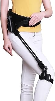 Walking Aid, Exoskeleton Power Walking Aids, Simple Bionic Body, Assistance Products, Mobility Walking Aids for Disabled and Elderly Leg Walking Training (Right Leg, M)