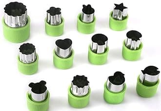 12 Pcs mini cookie cutters