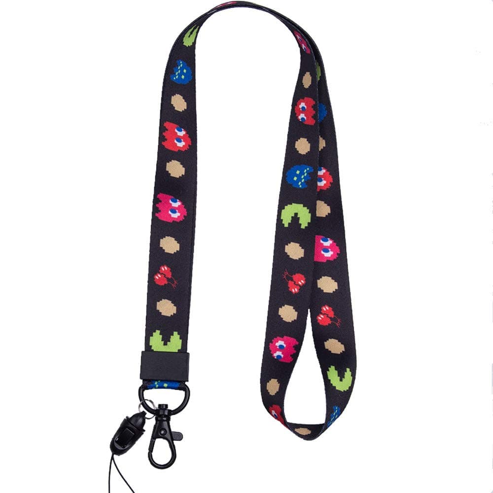 WLOT Lanyard Neck Strap, Two-Sided Printing in Full Colour and for Mobile ID Badge Keys mp3 USB Holder.