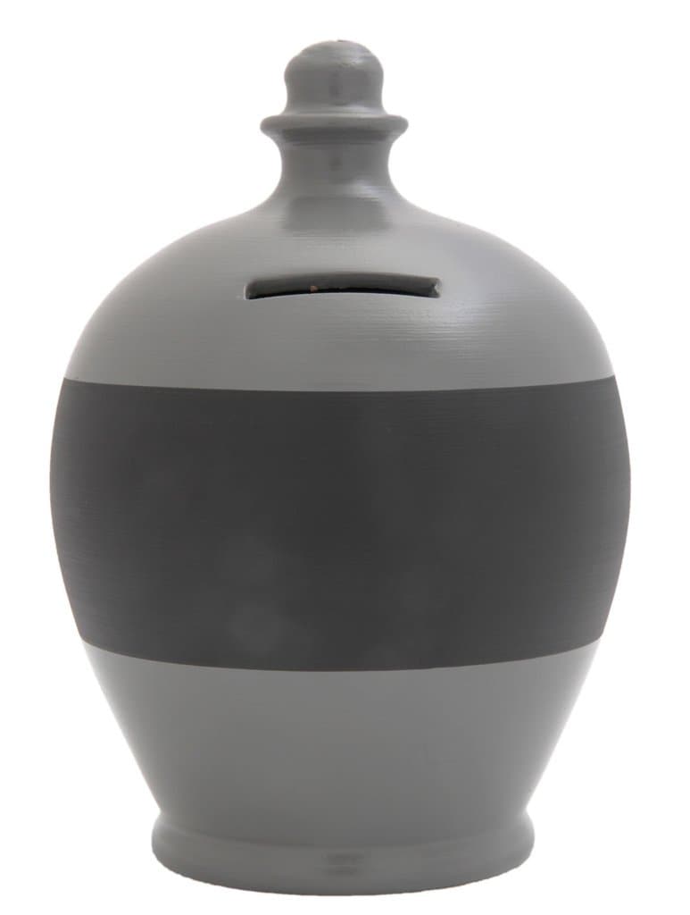 Terramundi Money Pot Blackboard Grey - BB22