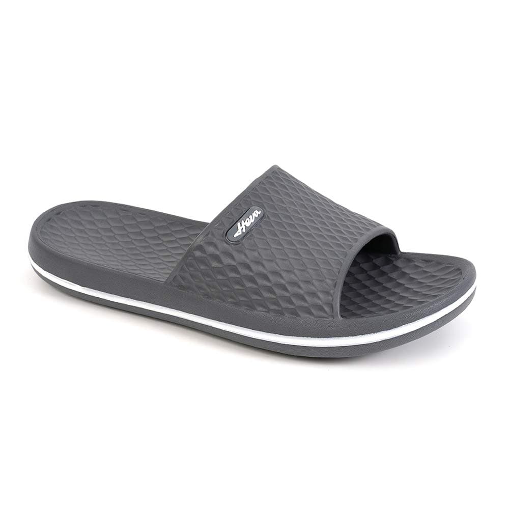 FUNKYMONKEY Men's Shower Slides - Non Slip Quick Drying Sandals for Men – Lightweight Pool Beach Bathroom Slippers Indoor Outdoor