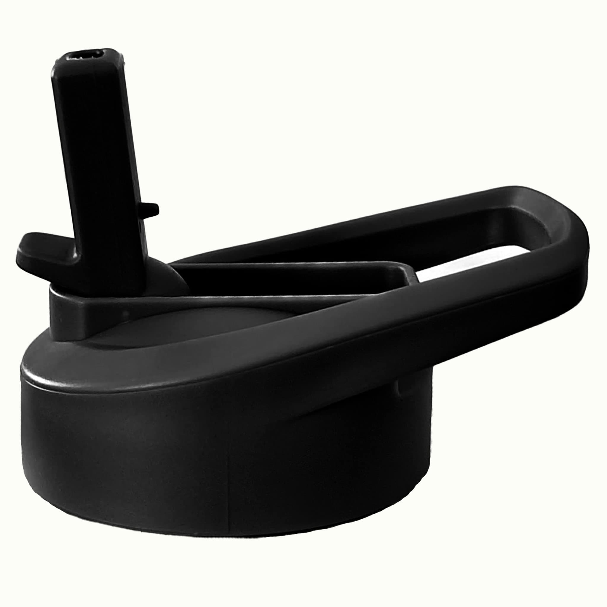 Water Bottle Lid Replacement for Battle Bottle - Straw Lid and Chug Cap Tops for 32 oz, 40 oz, and 64 oz Wide Mouth Vacuum Sealed Water Bottles by Iron InfideI