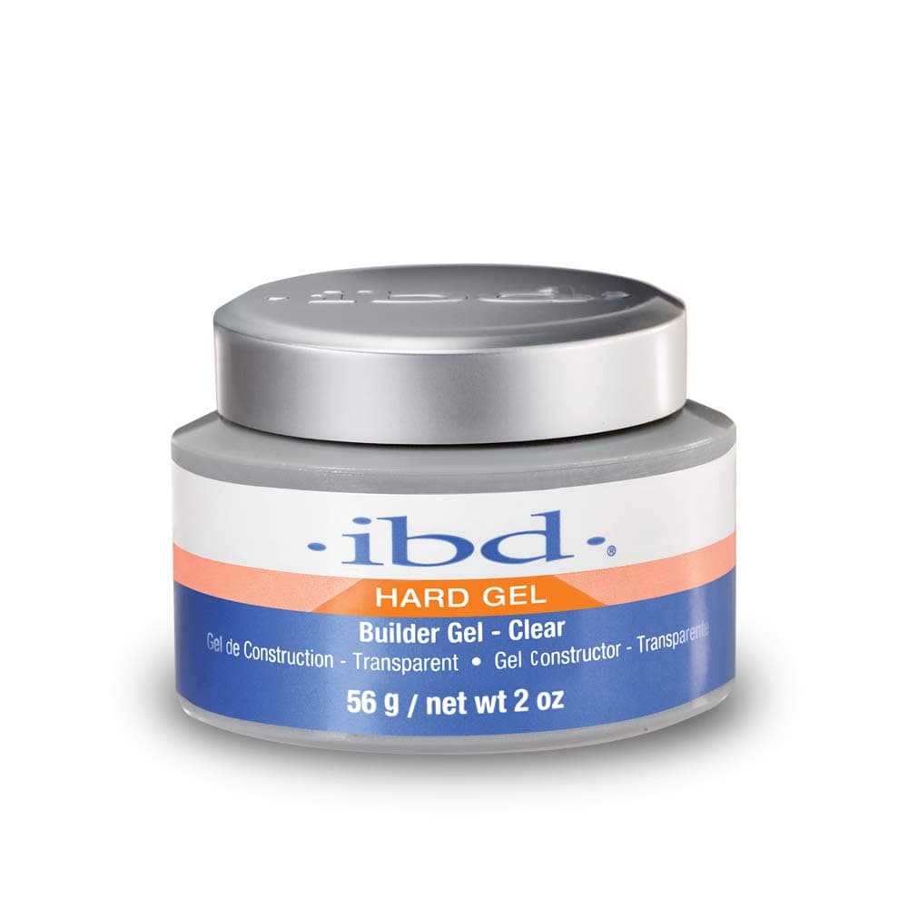 UV Gels, Clear Builder Gel 2 Oz, 56 Ml, Glossy Finish