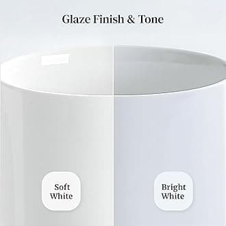 DOWAN Dinner Plates, Rectangular Plates, White Plates, Dinner Service for Meat, Appetizers, Dessert, Food, Party, 36 cm x 20 cm, Pack of 3