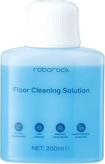 Roborock Original Floor Cleaner Solution for All Series Wet/dry vacuum cleaners & Robot Vaccum Cleaner, Saros10, S7 max ultra, Q7 TF/TF+, Q10 VF/VF+, Qrevo Series, F25 RT, 200 ml,Dilution Ratio 1:200