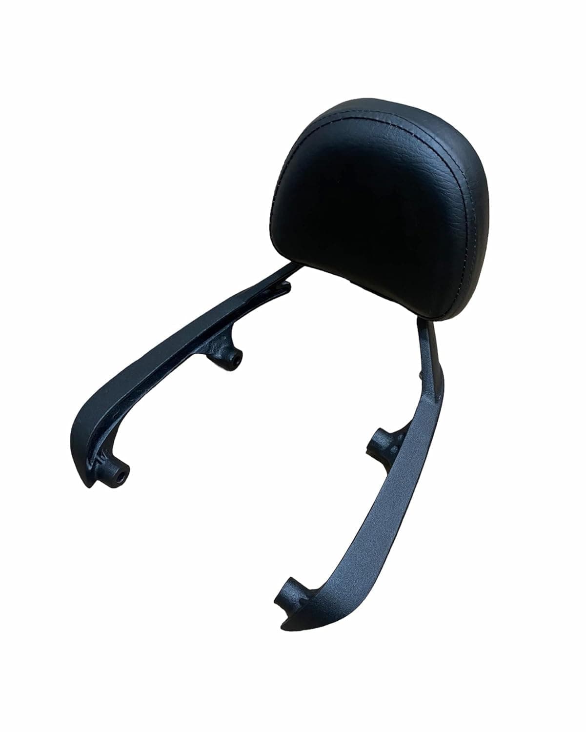 350 Backrest with Black Cushion for R.o.y.a l Enfild Meteor 350 Bike Heavy Pillion Backrest