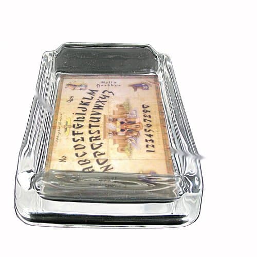 Ouija Board Ancient Egypt Glass Square Ashtray D-038