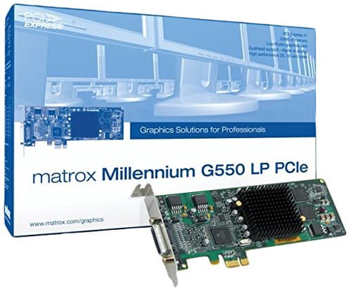 Matrox Millennium G550 LP Graphics Card (G55-MDDE32LPDF)