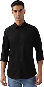 Peter England Men PCSFSSLPK84514 Modern