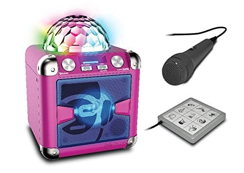 iDance Party Cube BC-5L Portable Wired Karaoke System - Karaoke Systems (40 W, Wired, 10 m, LED, Battery, Built-In)